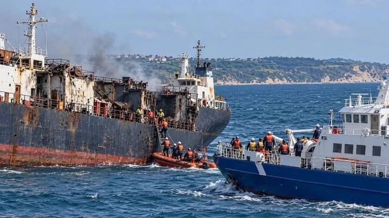 Торговельні судна у водах Болгарії атакувала Росія