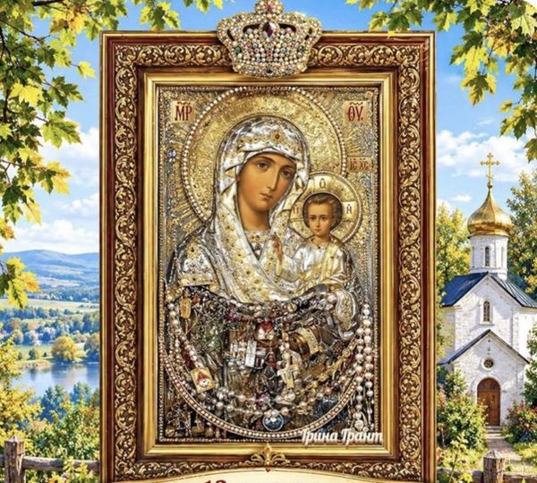Подільська святиня – ікона Божої Матері “Іверська-Мирненська (мироточива)”