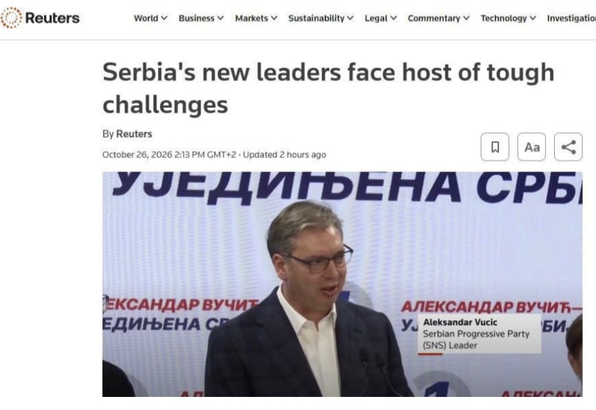 Ще більш проросійський уряд у Сербії зі «студентського списку»?