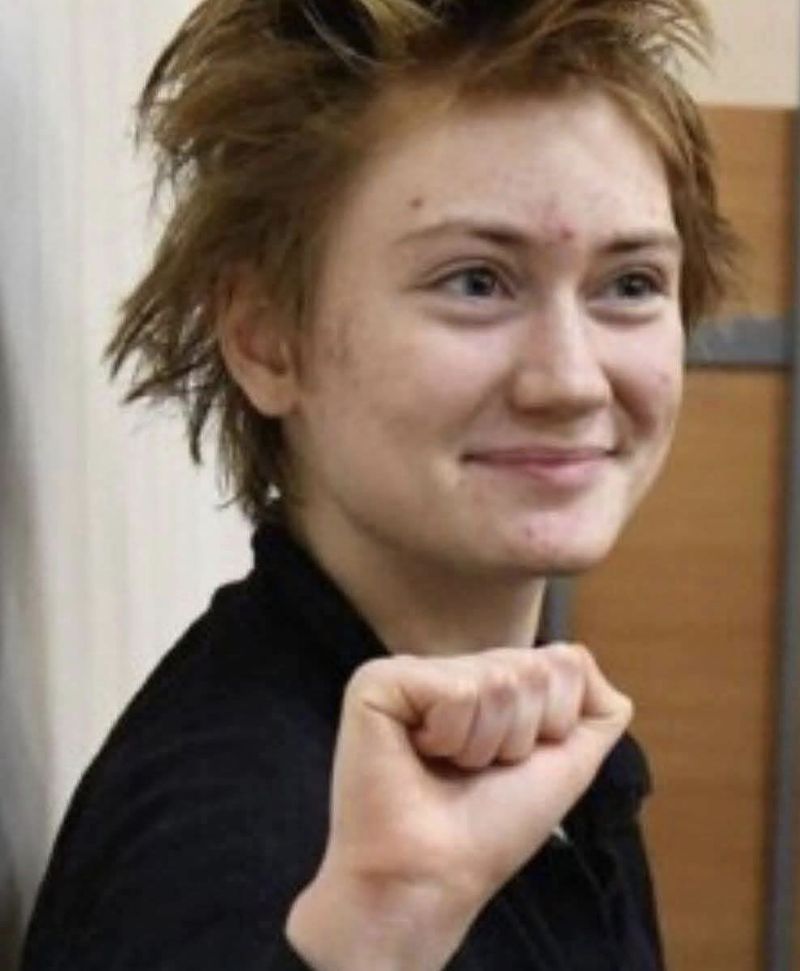 Оця 19-річна дівчина в суді Санкт-Петербурга виголосила промову неймовірної мужності — в путінській Росії